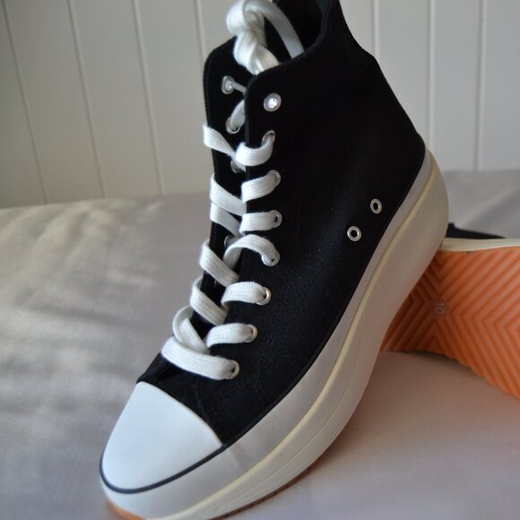 MADDEN GIRL WINNONA WOMENS FABRIC HIGH TOP FASHION SNEAKERS- NEW w/o Box - Picture 5 of 12